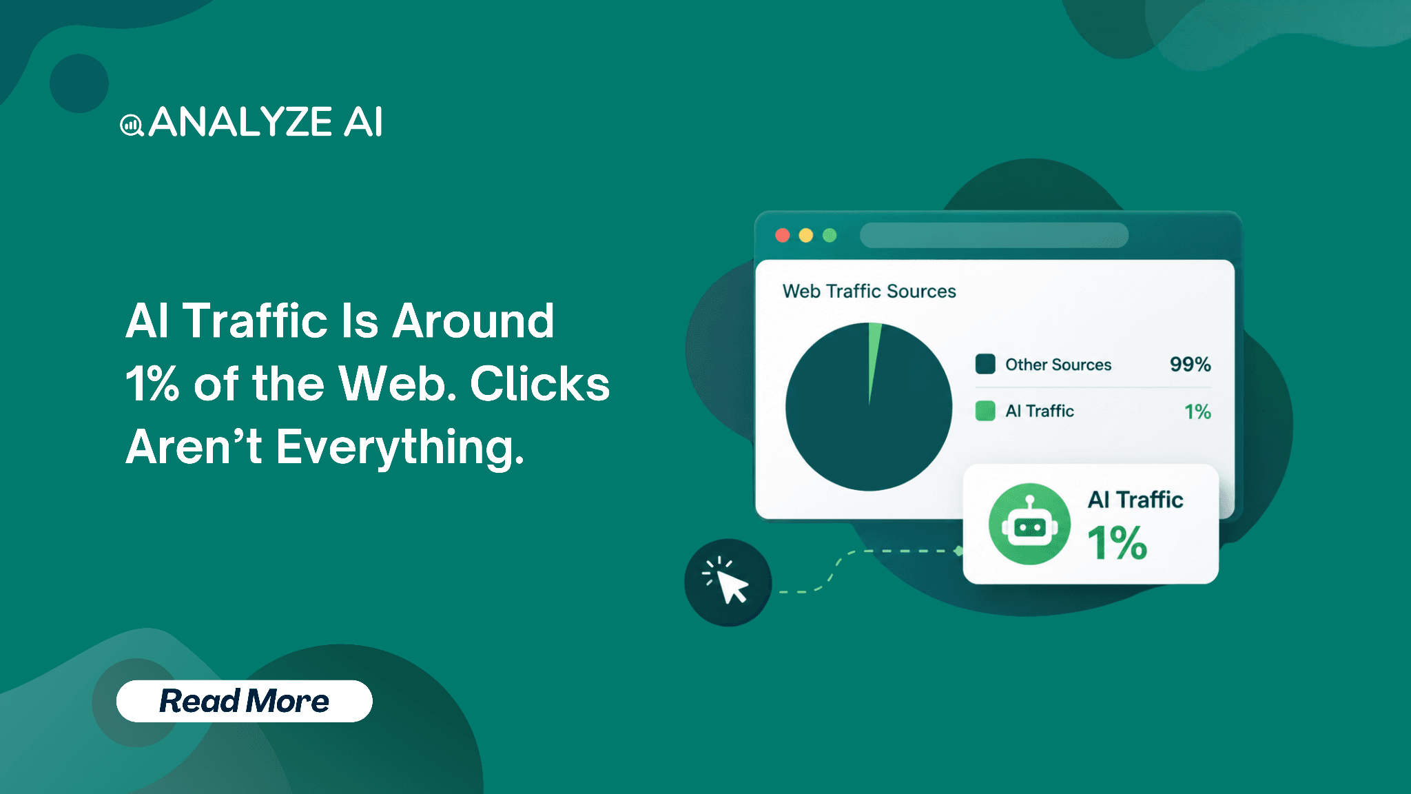 AI Traffic Is Around 1% of the Web. Clicks Aren’t Everything.