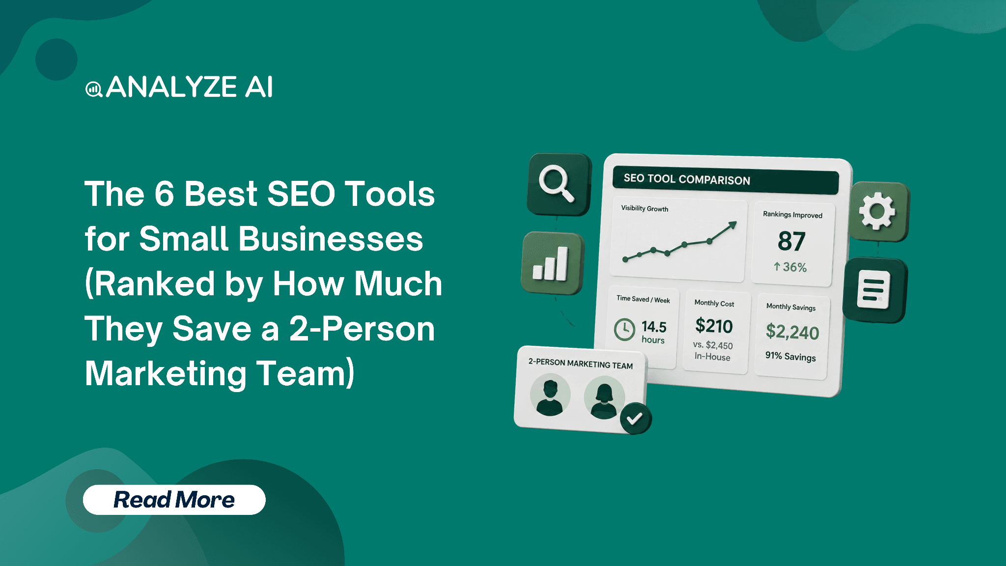 The 6 Best SEO Tools for Small Businesses (Ranked by How Much They Save a 2-Person Marketing Team)
