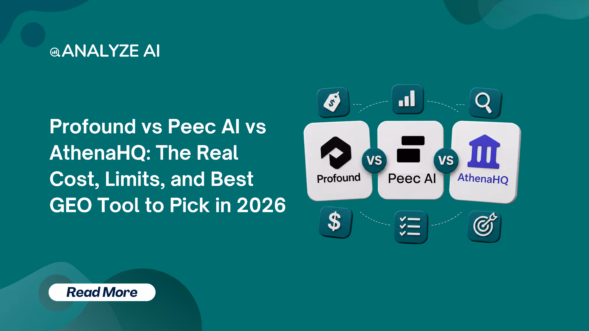 Profound vs Peec AI vs AthenaHQ: The Real Cost, Limits, and Best GEO Tool to Pick in 2026