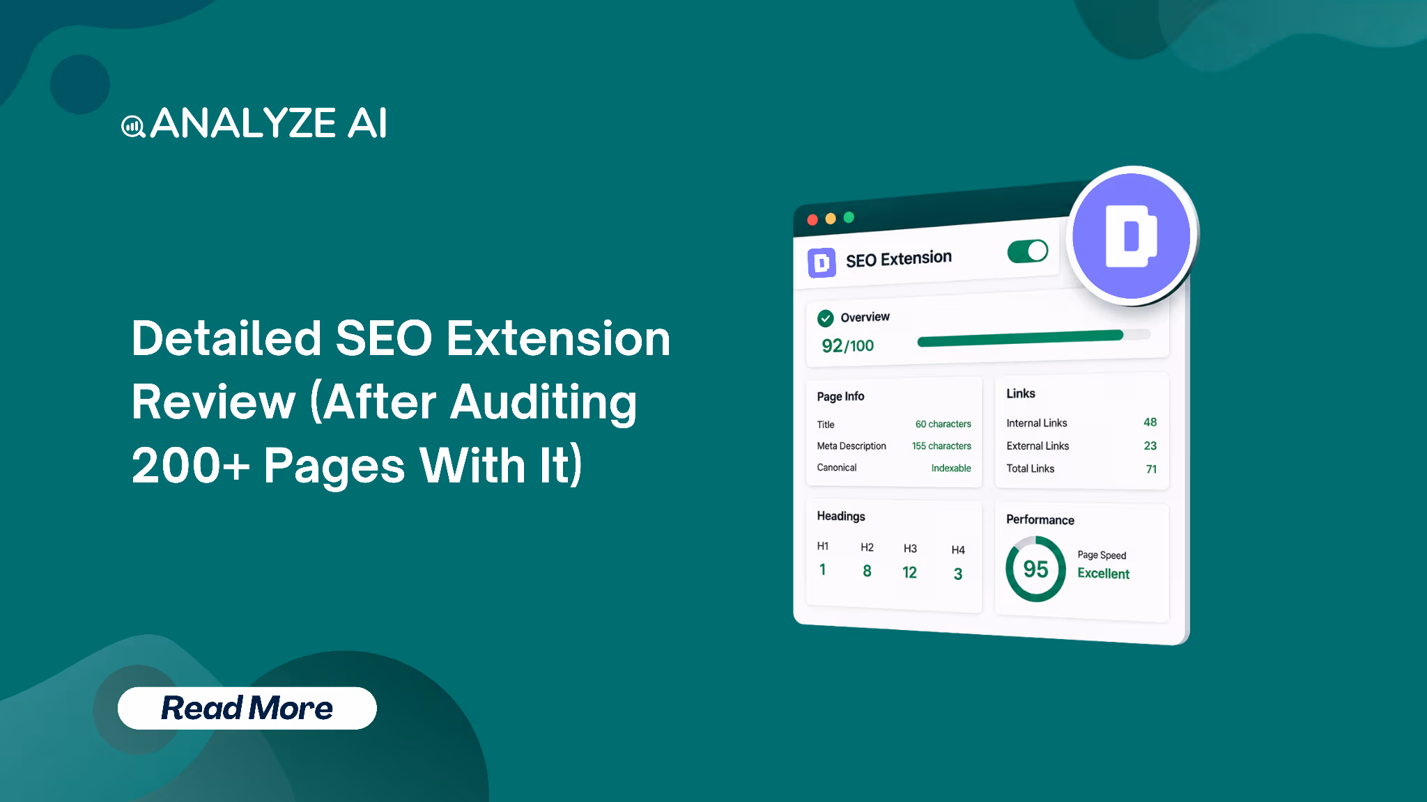 Detailed SEO Extension Review (After Auditing 200+ Pages With It)