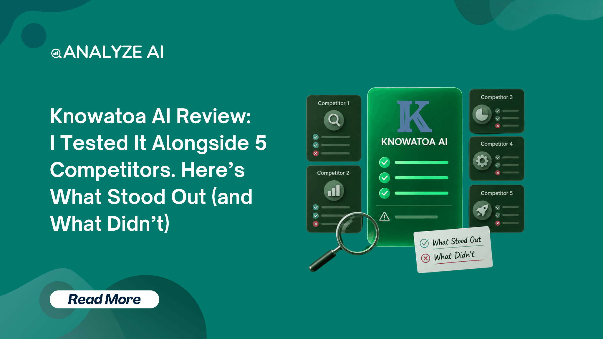 Knowatoa AI Review: I Tested It Alongside 5 Competitors. Here’s What Stood Out (and What Didn’t)
