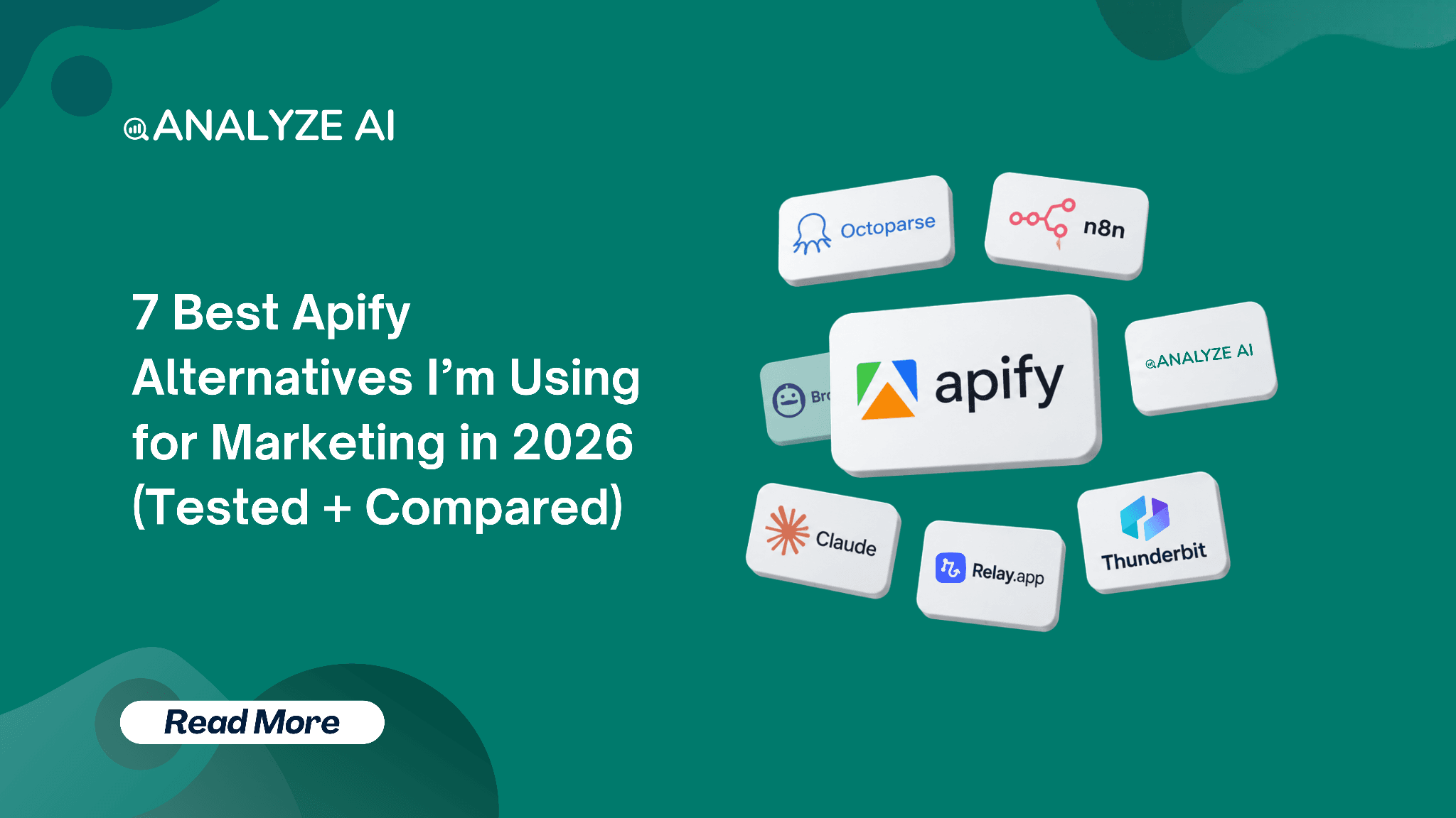 7 Best Apify Alternatives I’m Using for Marketing in 2026 (Tested + Compared)